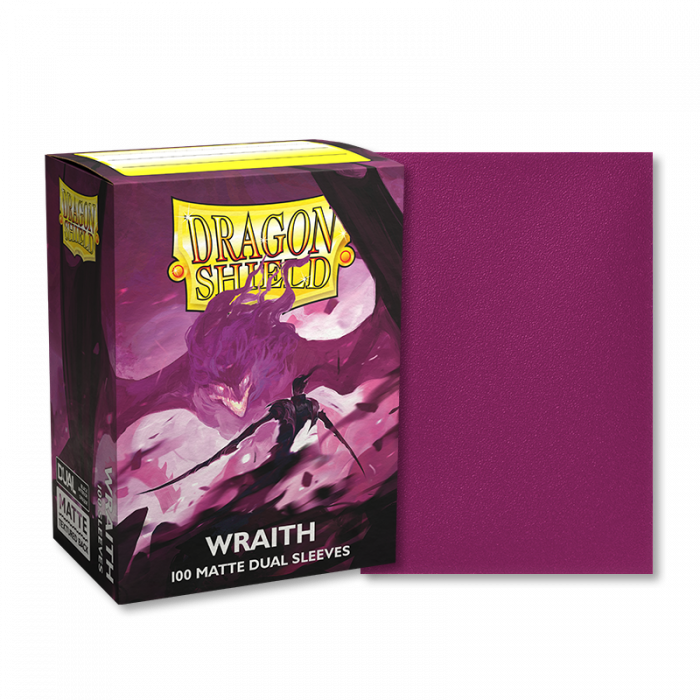 Wraith Matte Dual Sleeves Dragon Shield (STANDARD)