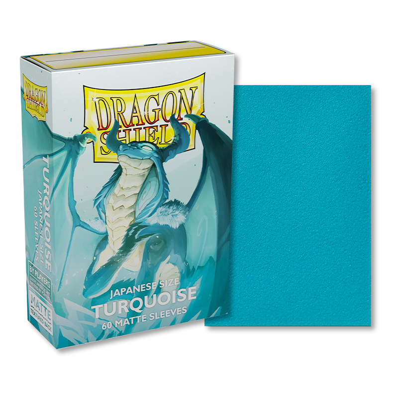 Turquoise Matte Dragon Shield (JAPANESE)