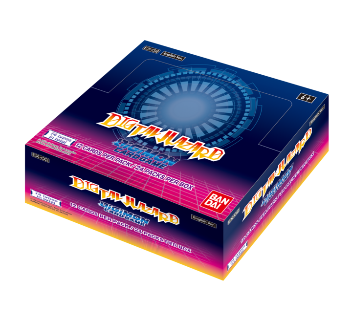 Image of DIGITAL HAZARD  Booster Box - DIGIMON CARD GAME