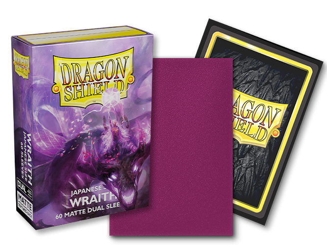 Image of Wraith Matte Dual Sleeves Dragon Shield (JAPANESE)