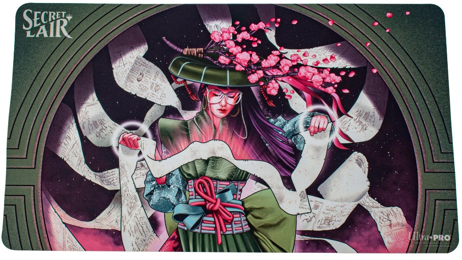 Image of Azami, Lady of Scrolls (Secret Lair) Playmat