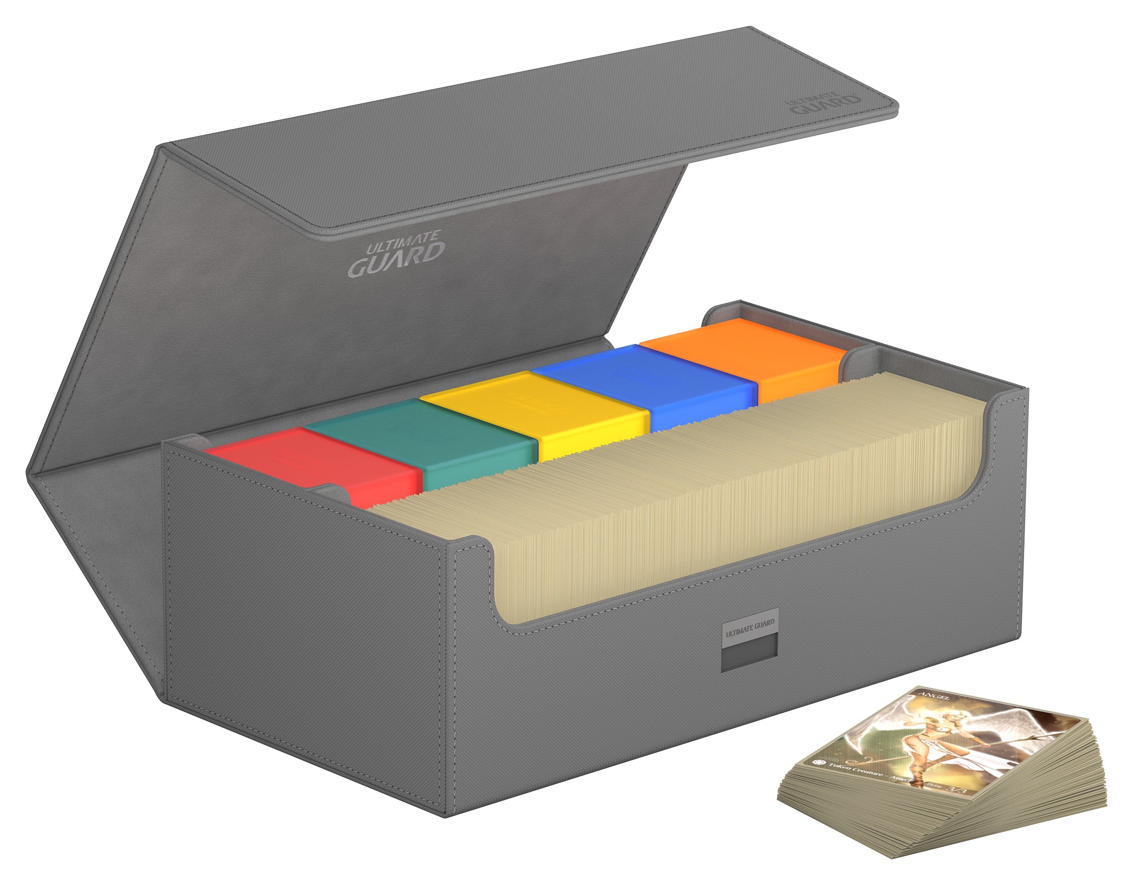 Image of Grey Mono Color  800+ Arkhive Ultimate Guard Deckbox