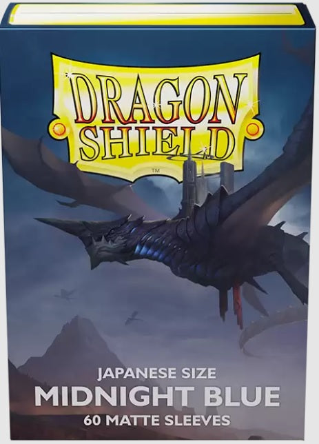 Image of Midnight Blue Matte Dragon Shield (JAPANESE)