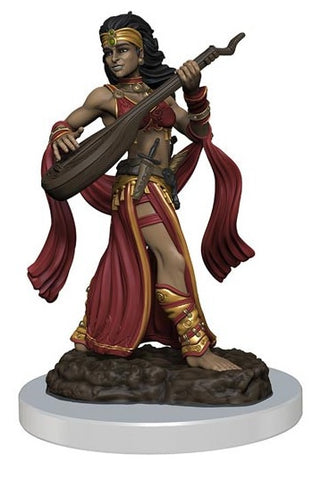 Female Human Bard - Pathfinder Battles Premium Painted Figure