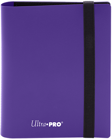 Image of Royal Purple 4 Pocket PRO-Binder - Eclipse Ultra Pro