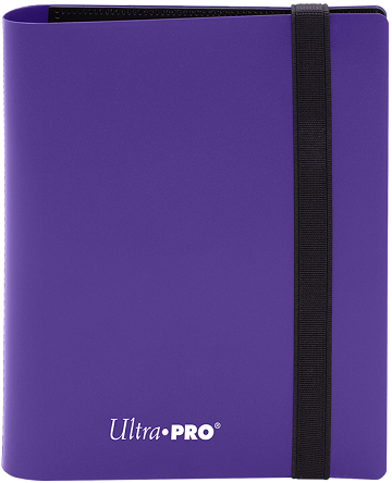 Royal Purple 4 Pocket PRO-Binder - Eclipse Ultra Pro
