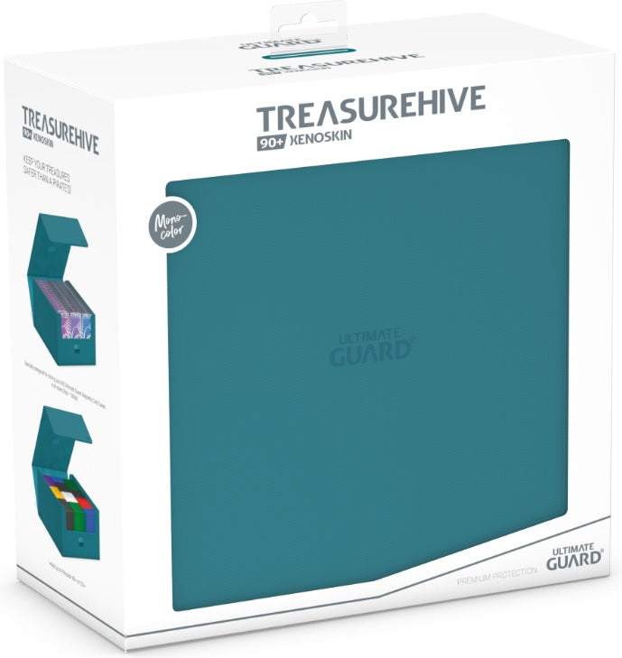 Image of Petrol Mono Colour Xenoskin Treasurehive Ultimate Guard 90+