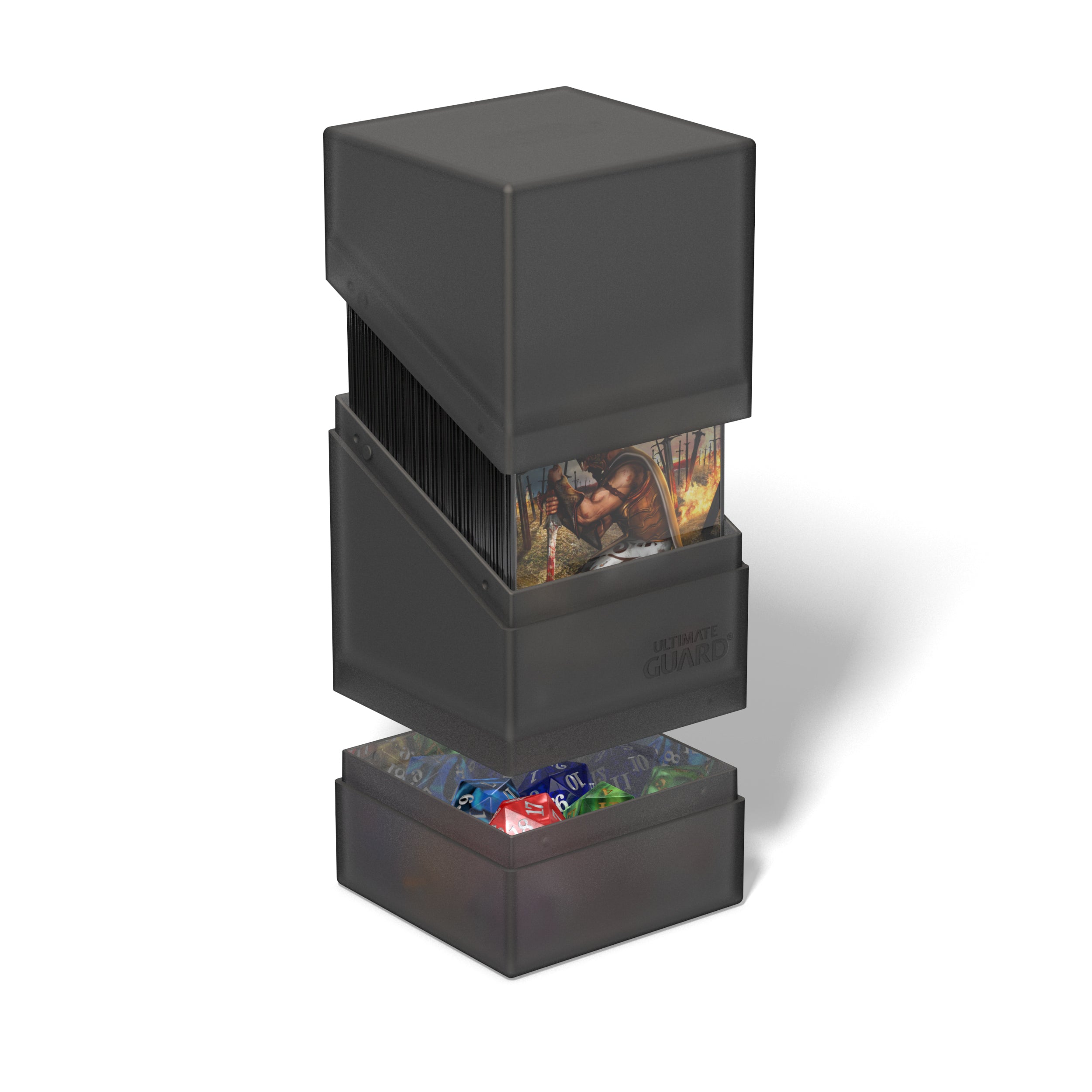 Image of Onyx Boulder'N'Tray 100+ Ultimate Guard Deckbox