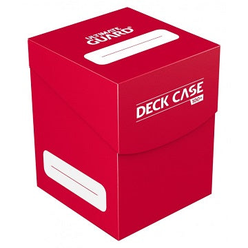 Red Ultimate Guard 100+ Deck Case