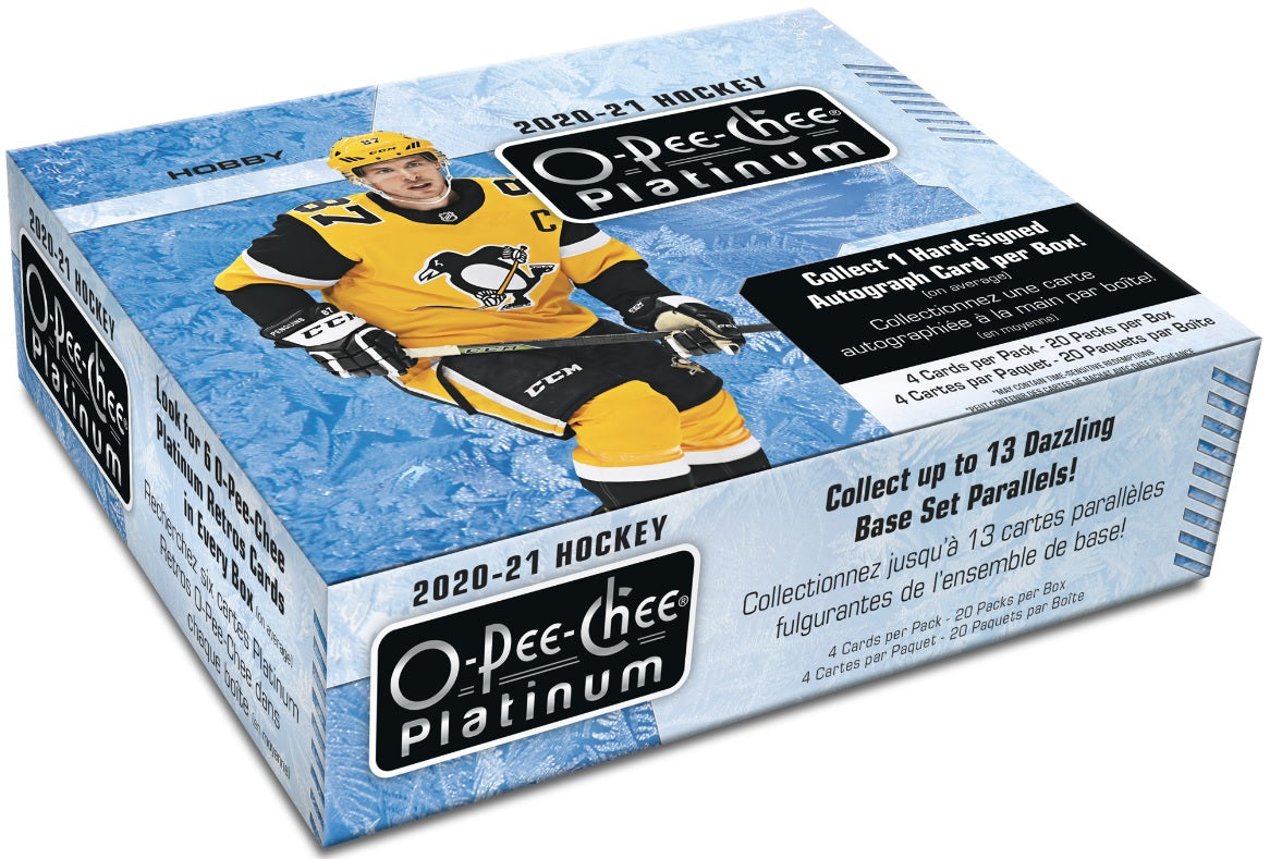 Image of O-Pee-Chee 2020-21 Platinum Hockey Hobby Box