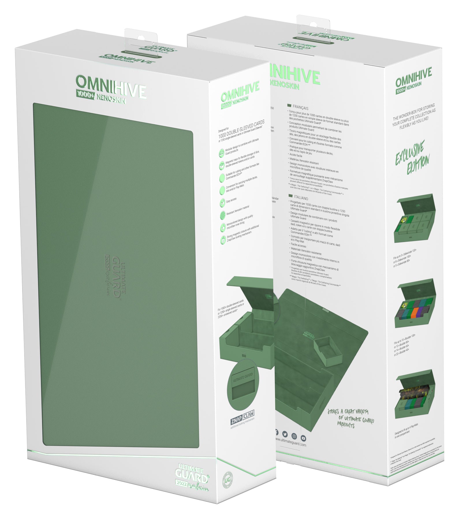 Image of Green 2022 Exclusive Ultimate Guard Omnihive