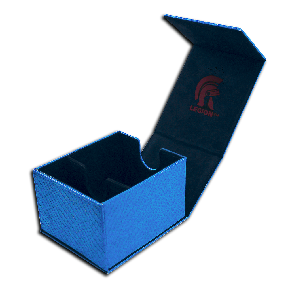 Blue Dragonhide Hoard Plus - Legion Deck Box