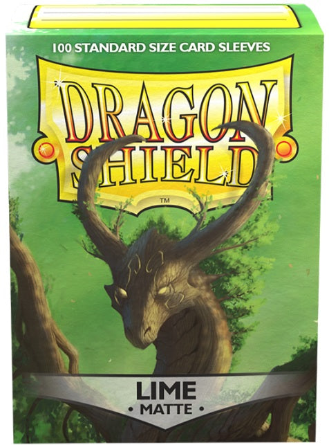 Image of Lime Matte Dragon Shield (STANDARD)