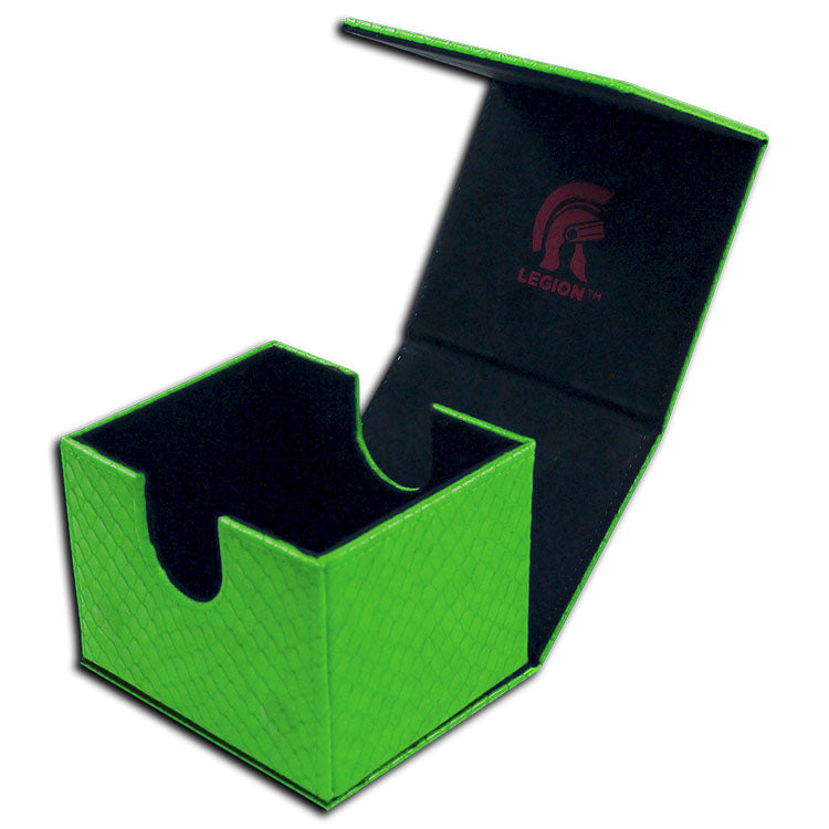 Image of Green Dragonhide Hoard V2 - Legion Deck Box