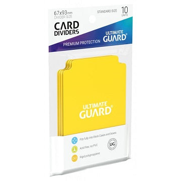 Image of Yellow Card Dividers Ultimate Guard