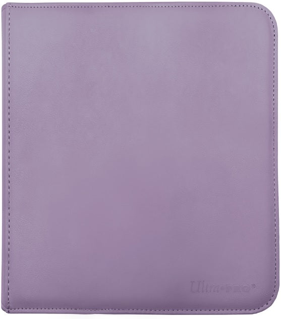 Image of Purple 12 Pocket Zippered Pro Binder - Ultra Pro