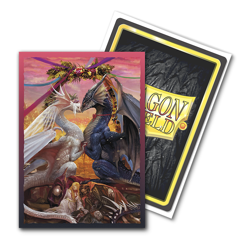 Image of Valentine Dragons 2023 Brushed Art Dragon Shield (STANDARD)