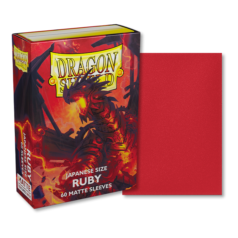 Image of Ruby Matte Dragon Shield (JAPANESE)