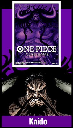 Image of Kaido Purple Sleeves (One Piece TCG)