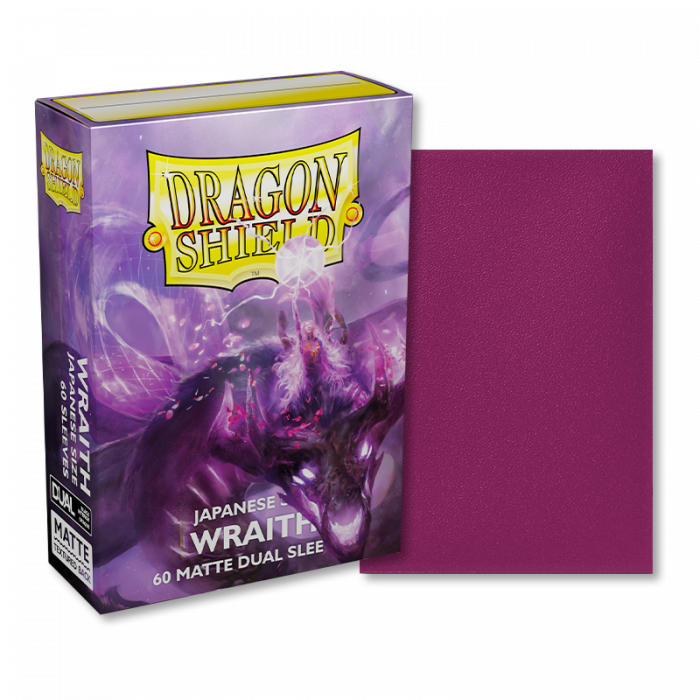 Image of Wraith Matte Dual Sleeves Dragon Shield (JAPANESE)