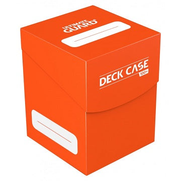 Image of Orange Ultimate Guard 100+ Deck Case
