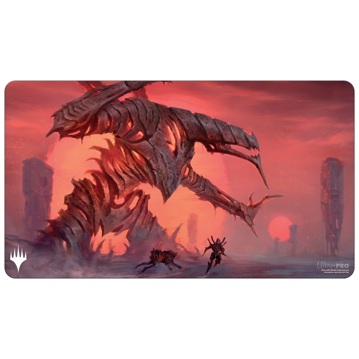Image of Red Sun's Twilight Playmat (Phyrexia All Will Be One)