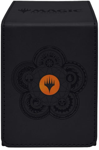 MTG Alcove Flip Deckbox Mana 7 Colour Wheel