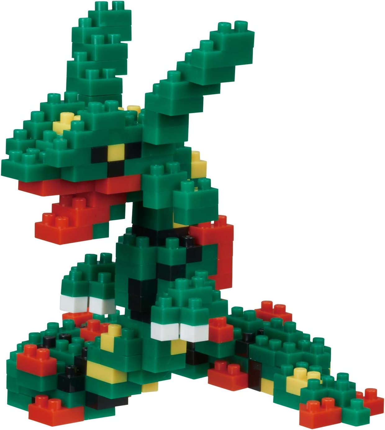 Image of Rayquaza Nanoblock Pokemon Figure