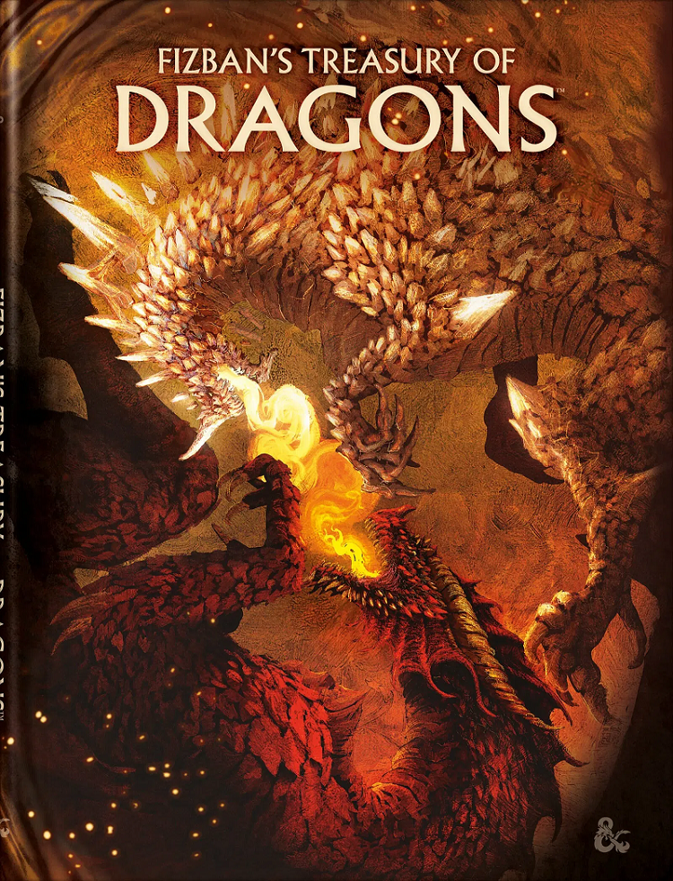 Image of Fizban's treasury of Dragons (Alternate Cover) - Dungeons and Dragons (5e)