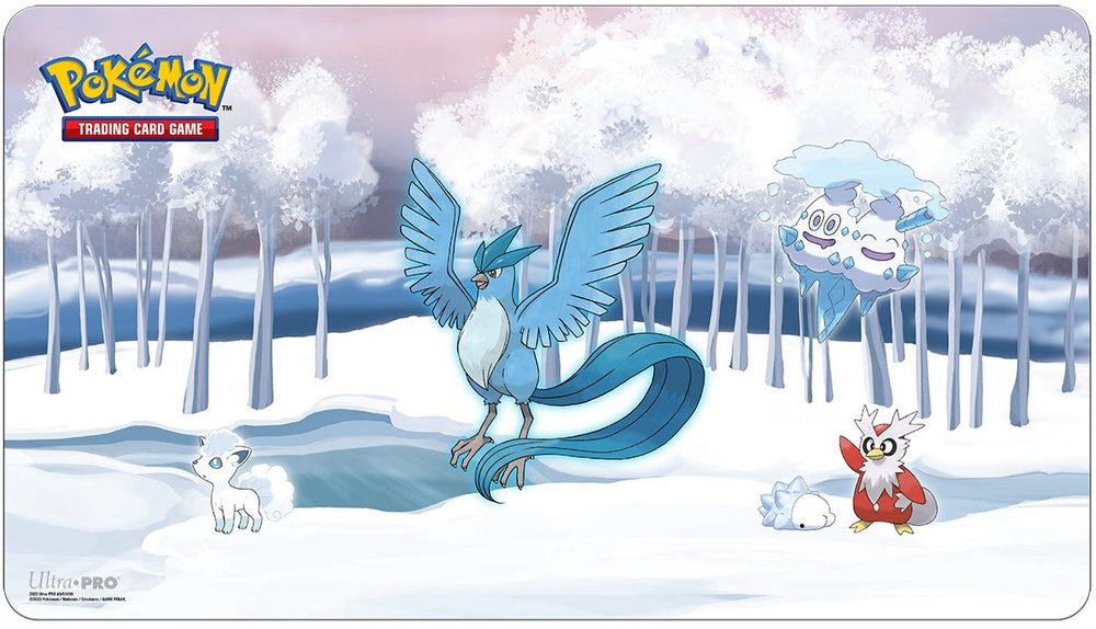 Frosted Forest Pokemon Playmat