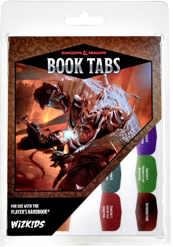 Image of Player's Handbook (5e) Book Tabs - Dungeons & Dragons