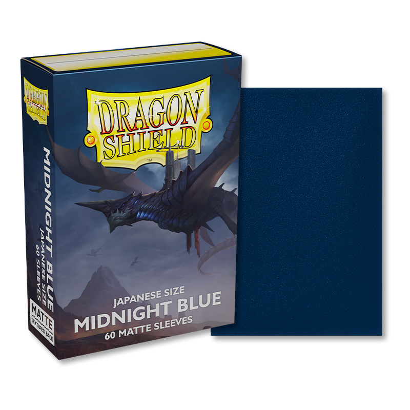 Image of Midnight Blue Matte Dragon Shield (JAPANESE)