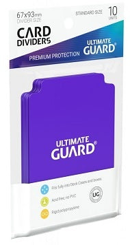 Image of Purple Card Dividers Ultimate Guard