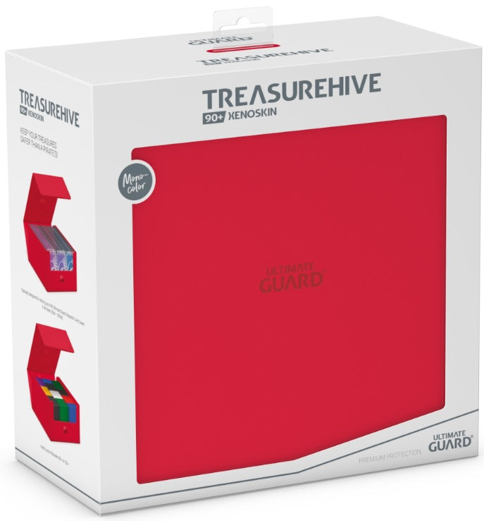 Image of Red Mono Colour Xenoskin Treasurehive Ultimate Guard 90+