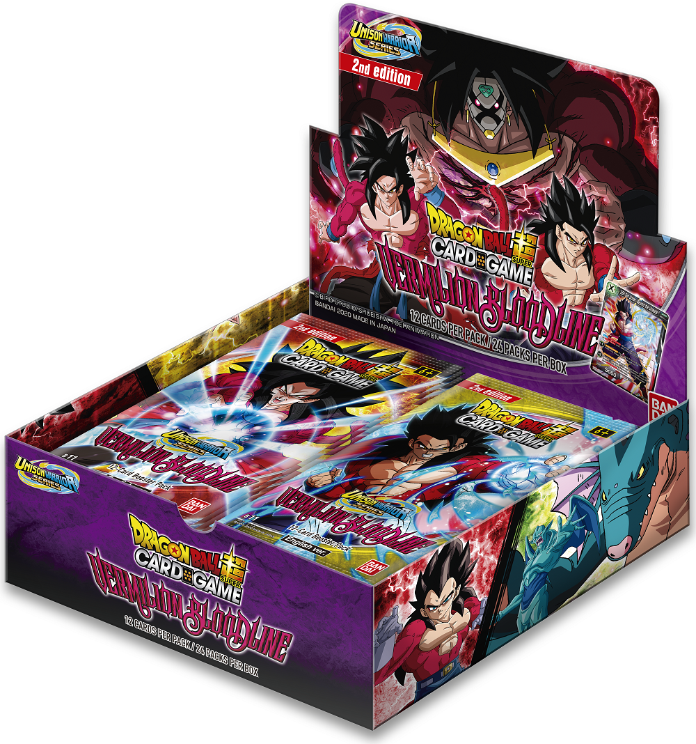 Image of Vermilion Bloodline Booster Box 2nd Edition - Dragon Ball Super