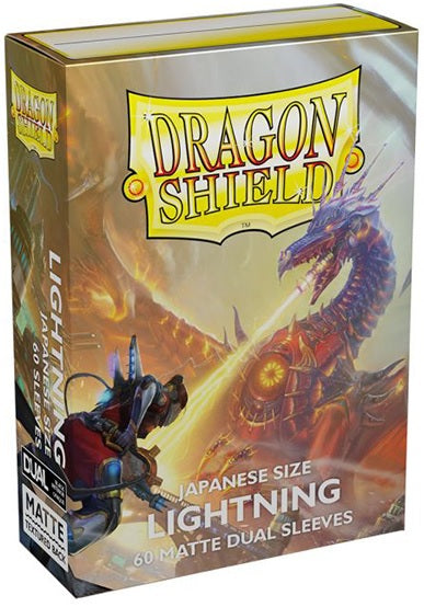 Image of Lightning Matte Dual Sleeves Dragon Shield (JAPANESE)