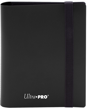 Image of Jet Black 4 Pocket PRO-Binder - Eclipse Ultra Pro
