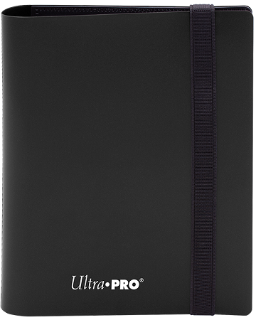 Jet Black 4 Pocket PRO-Binder - Eclipse Ultra Pro