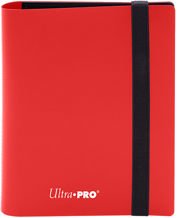Image of Apple Red 4 Pocket PRO-Binder - Eclipse Ultra Pro