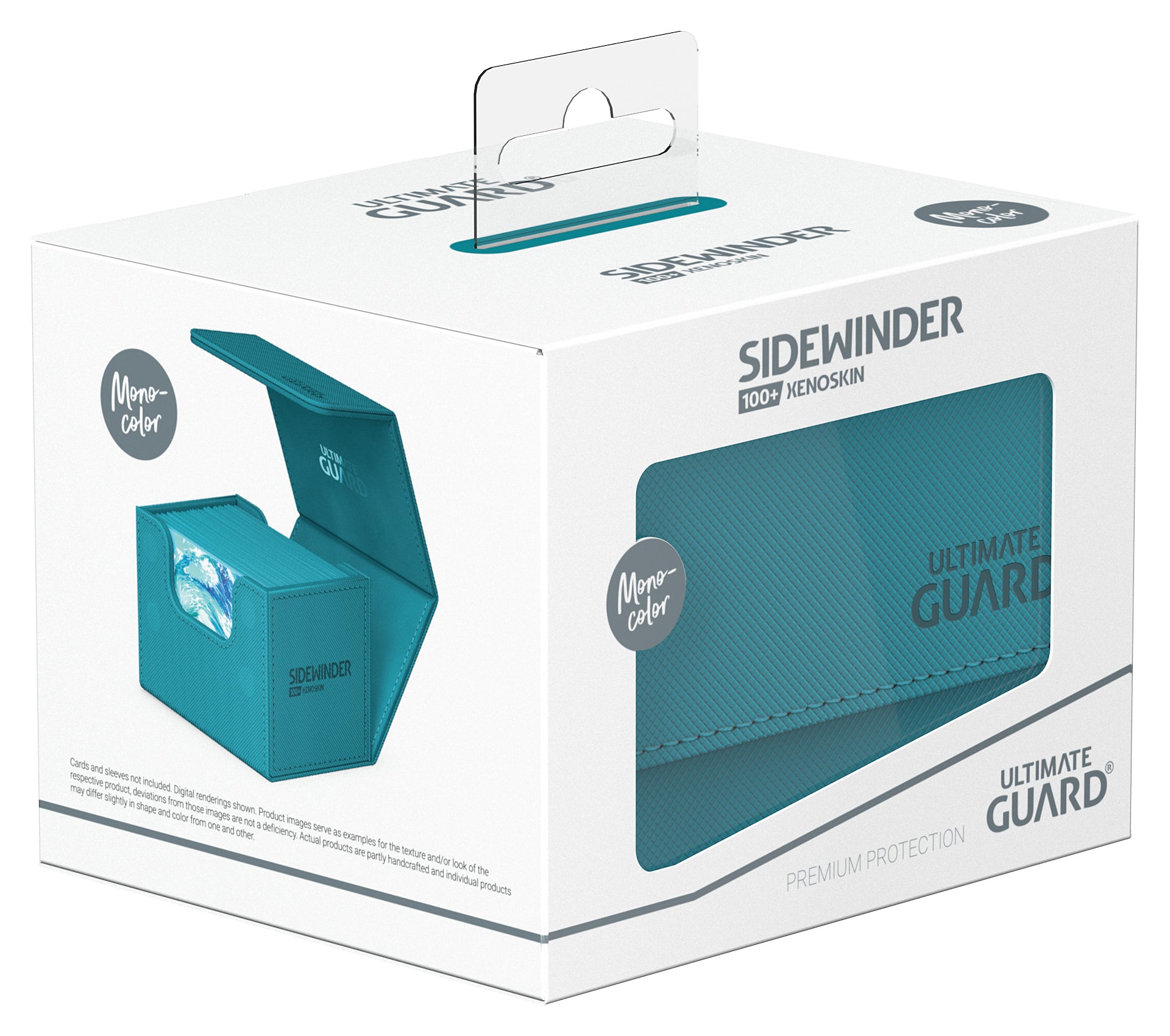 Image of Petrol (Mono-Color) 100+ Ultimate Guard Sidewinder Xenoskin Deckbox