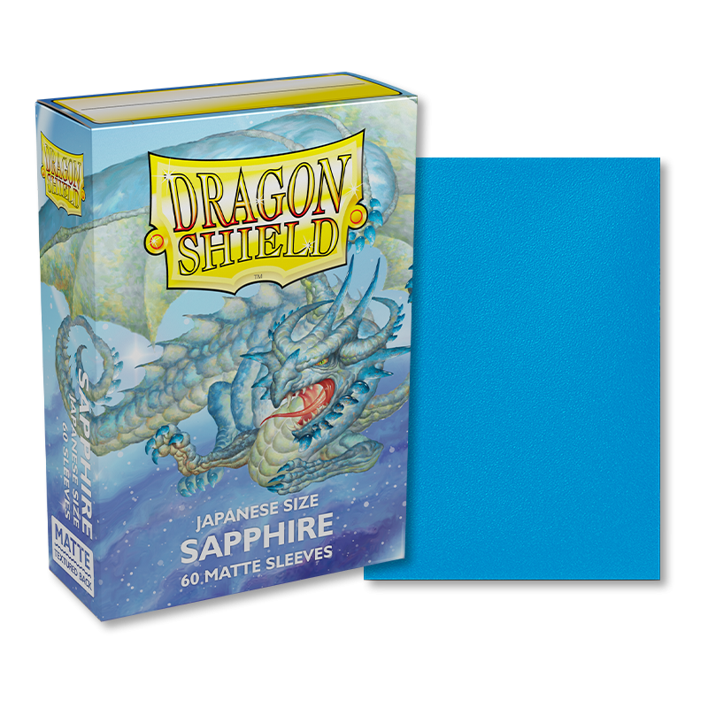 Image of Sapphire Matte Dragon Shield (JAPANESE)