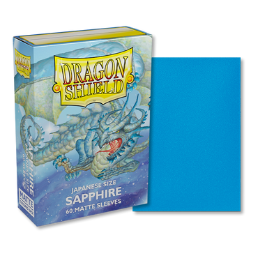 Sapphire Matte Dragon Shield (JAPANESE)