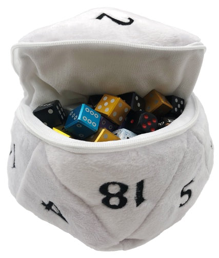 Image of White - Ultra Pro D20 D&D Dice Bag
