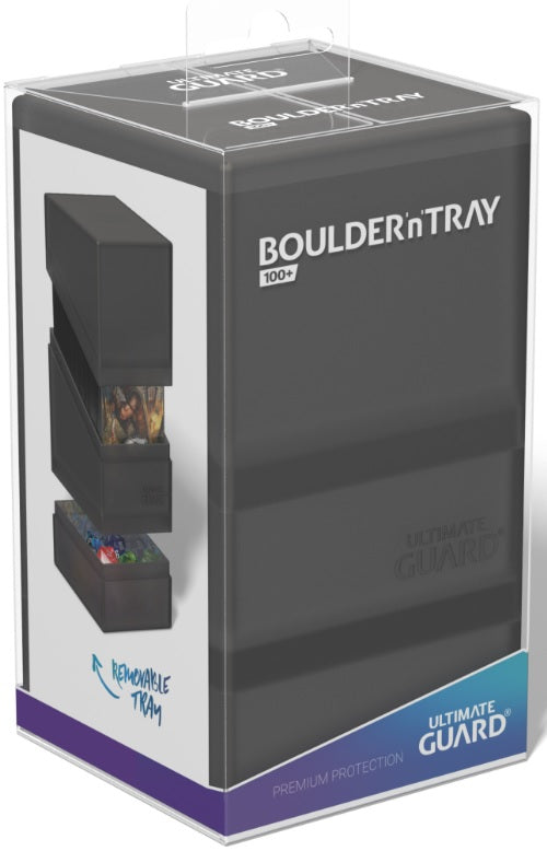 Image of Onyx Boulder'N'Tray 100+ Ultimate Guard Deckbox