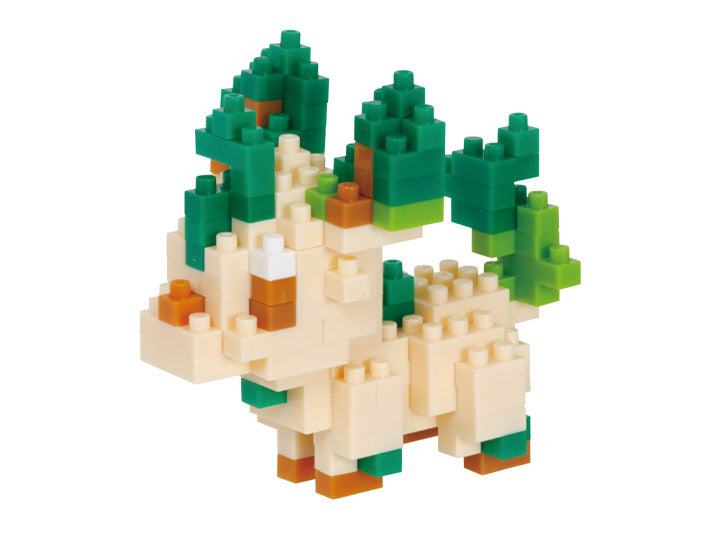 Image of Leafeon Nanoblock Pokemon Figure