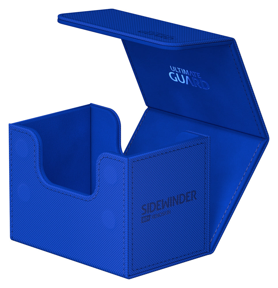 Blue (Mono-Color) 80+ Ultimate Guard Sidewinder Xenoskin Deckbox