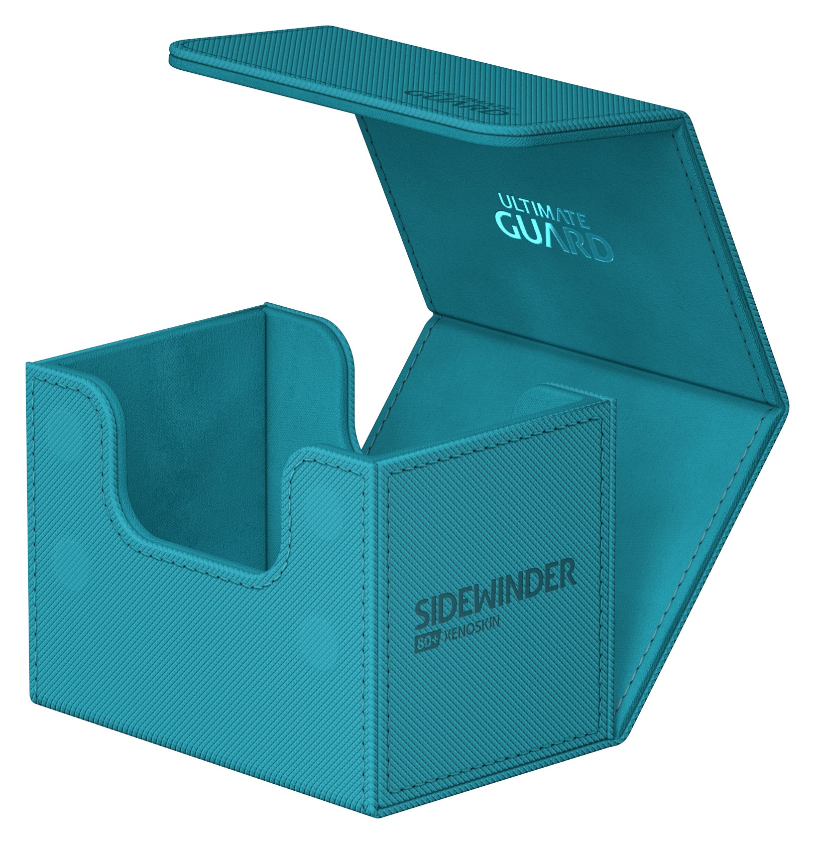 Image of Petrol (Mono-Color) 80+ Ultimate Guard Sidewinder Xenoskin Deckbox