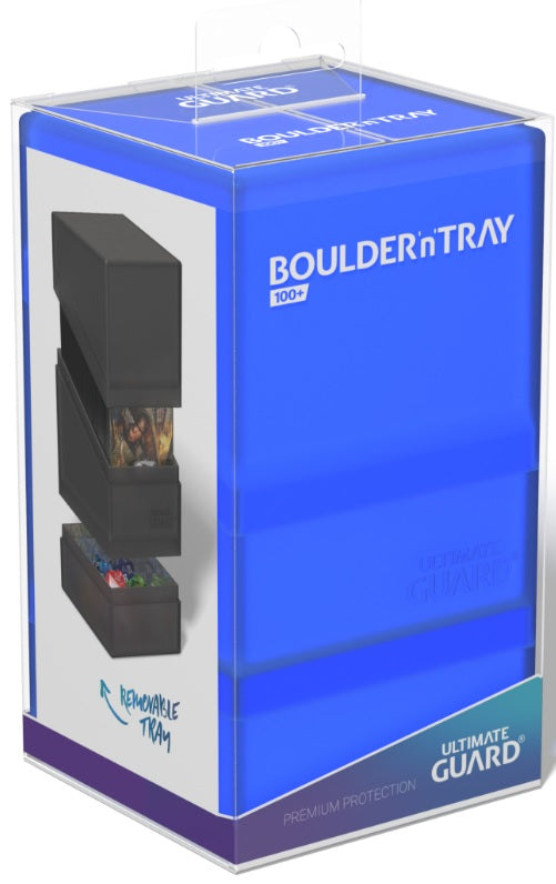 Image of Sapphire Boulder'N'Tray 100+ Ultimate Guard Deckbox