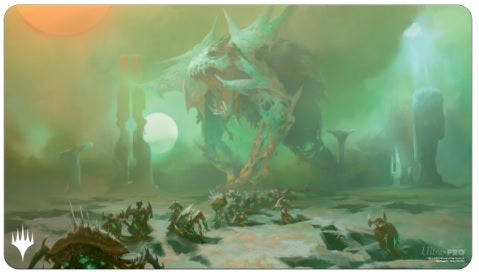 Green Sun's Twilight Playmat (Phyrexia All Will Be One)