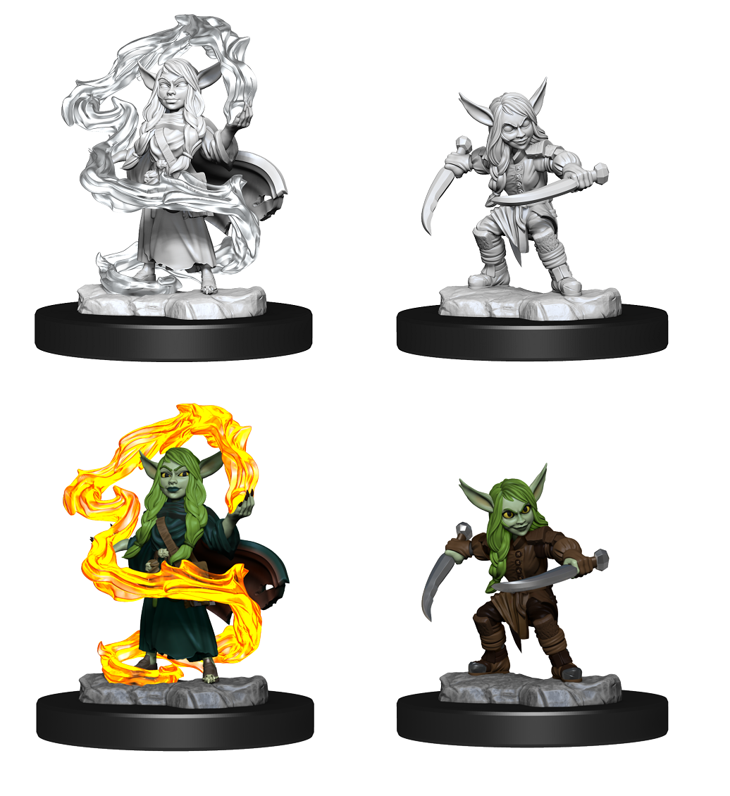 Image of Goblin Sorcerer & Rogue - Critical Role Miniatures